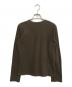 COMME des GARCONS COMME des GARCONS (コムデギャルソン コムデギャルソン) ロングスリーブカットソー オリーブ サイズ:S：12000円