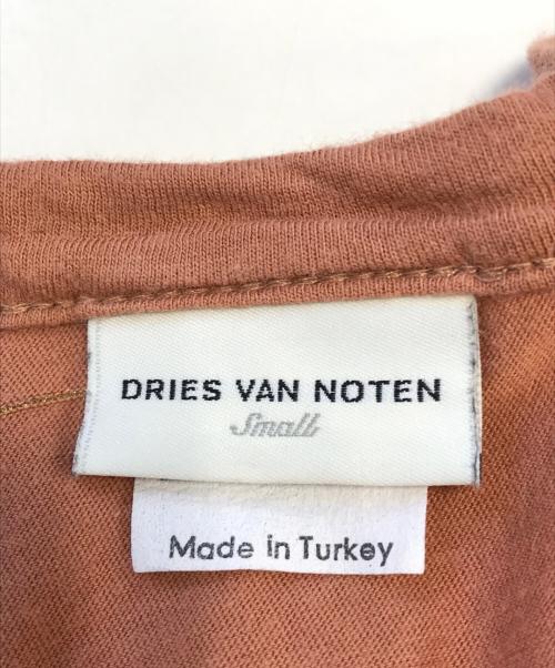DRIES VAN NOTEN（ドリスヴァンノッテン）DRIES VAN NOTEN (ドリスヴァンノッテン) ノースリーブカットソー オレンジ サイズ:Sの古着・服飾アイテム