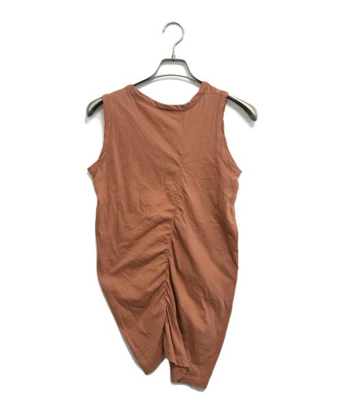 DRIES VAN NOTEN（ドリスヴァンノッテン）DRIES VAN NOTEN (ドリスヴァンノッテン) ノースリーブカットソー オレンジ サイズ:Sの古着・服飾アイテム