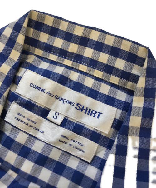 COMME des GARCONS SHIRT（コムデギャルソンシャツ）COMME des GARCONS SHIRT (コムデギャルソンシャツ) 切替開襟シャツ マルチカラー サイズ:Sの古着・服飾アイテム