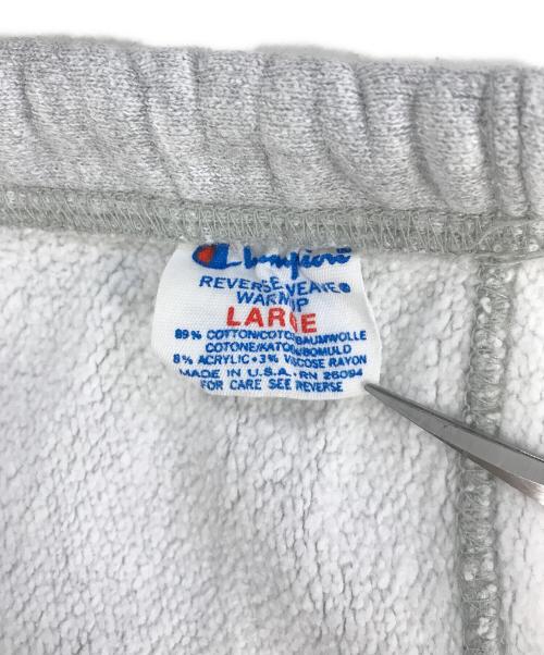 Champion（チャンピオン）Champion (チャンピオン) リバースウィーブパンツ グレー サイズ:LARGEの古着・服飾アイテム