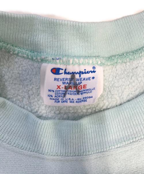 Champion（チャンピオン）Champion (チャンピオン) リバースウィーブスウェット スカイブルー サイズ:X‐LARGEの古着・服飾アイテム