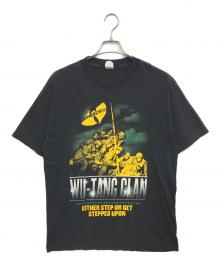 ラップTシャツ（ラップTシャツ）の古着「00s WU-TANG CLAN(ウータン・クラン) ラップTシャツ」｜ブラック