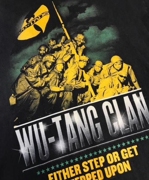 ラップTシャツ（ラップTシャツ）ラップTシャツ (ラップTシャツ) 00s WU-TANG CLAN(ウータン・クラン) ラップTシャツ ブラック サイズ:Lの古着・服飾アイテム