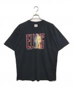 アーティストTシャツアーティストTシャツ）の古着「00s ELVIS PRESLEY(エルヴィス・プレスリー) アーティストTシャツ」｜ブラック