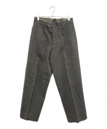 VINTAGE MILITARY（ヴィンテージ ミリタリー）の古着「ミリタリーパンツ」｜ブラック