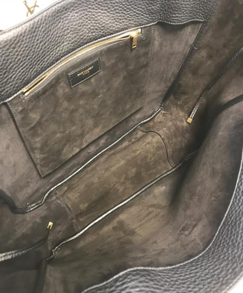 Saint Laurent Paris（サンローランパリ）Saint Laurent Paris (サンローランパリ) グレインドディアスキンソフトトートバッグ サイズ:表記なしの古着・服飾アイテム