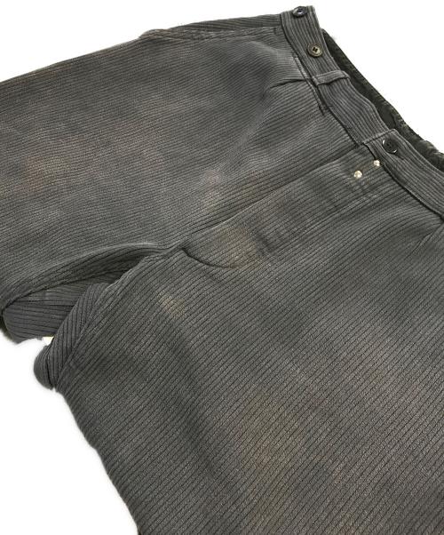 BOTTON LE CABLE（ボットン・ル・ケーブル）BOTTON LE CABLE (ボットン・ル・ケーブル) 50s~60s フレンチワークピケパンツ グレー サイズ:50の古着・服飾アイテム