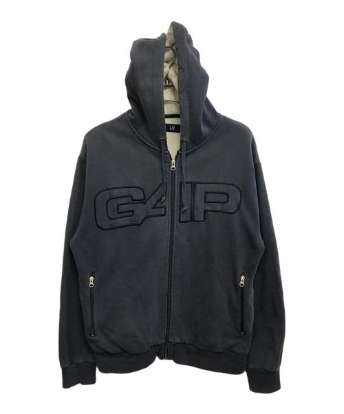 GAP（ギャップ）GAP (ギャップ) 裏サーマルジップパーカー ネイビー サイズ:Sの古着・服飾アイテム