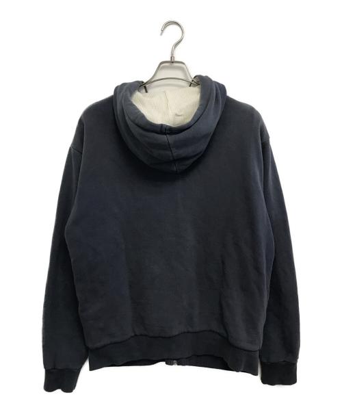 GAP（ギャップ）GAP (ギャップ) 裏サーマルジップパーカー ネイビー サイズ:Sの古着・服飾アイテム
