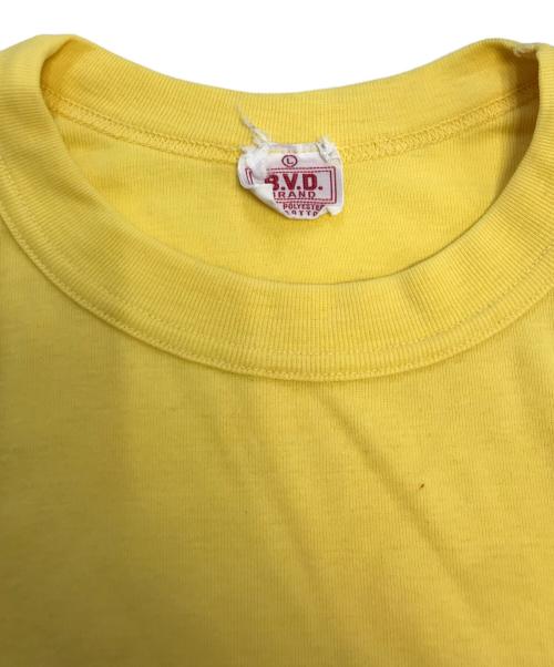 B.V.D（ビーブイディー）B.V.D (ビーブイディー) Tシャツ イエロー サイズ:Lの古着・服飾アイテム