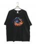 Disney（ディズニー）の古着「キャラクターTシャツ」｜ブラック