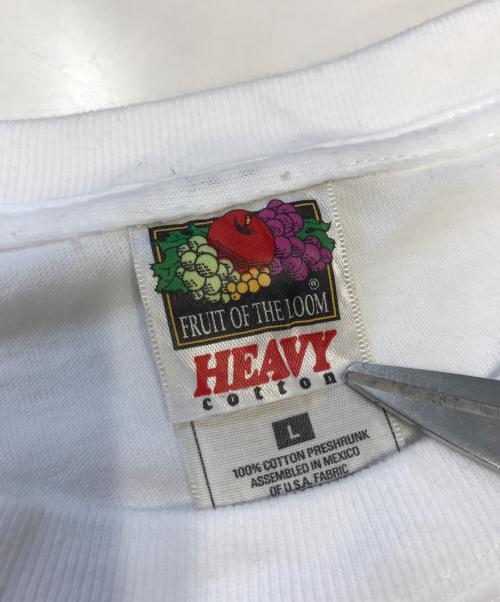 FRUIT OF THE LOOM（フルーツオブザルーム）FRUIT OF THE LOOM (フルーツオブザルーム) アニメTシャツ ホワイト サイズ:Lの古着・服飾アイテム