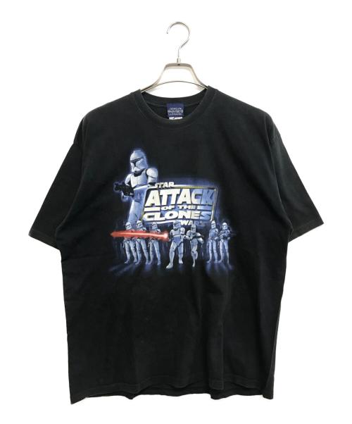 STAR WARS（スターウォーズ）STAR WARS (スターウォーズ) ムービーＴシャツ ブラック サイズ:XLの古着・服飾アイテム