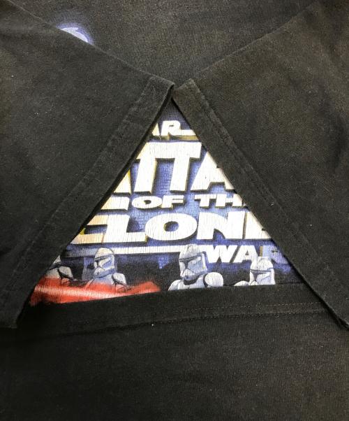 STAR WARS（スターウォーズ）STAR WARS (スターウォーズ) ムービーＴシャツ ブラック サイズ:XLの古着・服飾アイテム