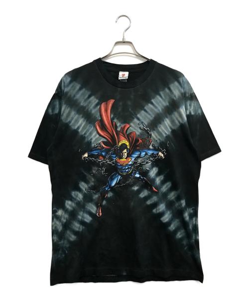 SixFlags（シックスフラッグ）SIXFLAGS (シックスフラッグ) キャラクターTシャツ ブラック サイズ:XLの古着・服飾アイテム