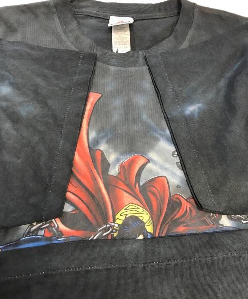 SixFlags（シックスフラッグ）SIXFLAGS (シックスフラッグ) キャラクターTシャツ ブラック サイズ:XLの古着・服飾アイテム