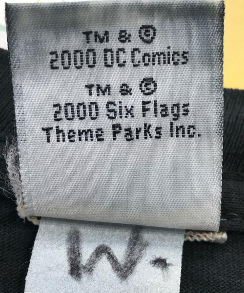 SixFlags（シックスフラッグ）SIXFLAGS (シックスフラッグ) キャラクターTシャツ ブラック サイズ:XLの古着・服飾アイテム