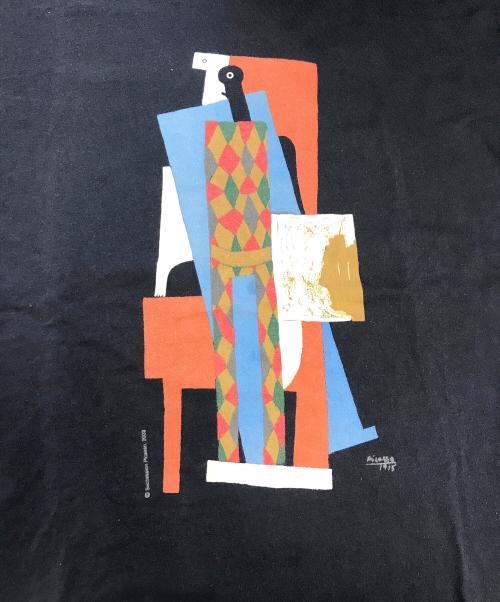 VINTAGE（ヴィンテージ）VINTAGE (ヴィンテージ) アートプリントTシャツ ブラック サイズ:不明の古着・服飾アイテム