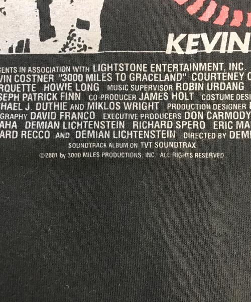 ムービーTシャツ（ムービーTシャツ）ムービーTシャツ (ムービーTシャツ) 00s 3000 miles to graceland(スコーピオン) ムービーTシャツ ブラック サイズ:Mの古着・服飾アイテム