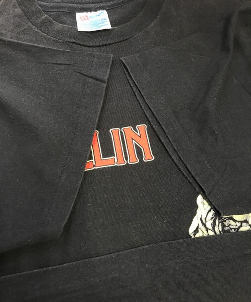 Hanes（ヘインズ）Hanes (ヘインズ) 80s LED ZEPPELIN(レッド・ツェッペリン) バンドTシャツ ブラック サイズ:XLの古着・服飾アイテム