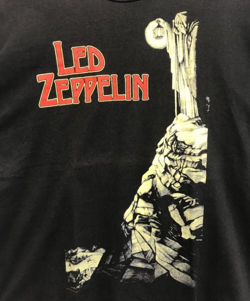 Hanes（ヘインズ）Hanes (ヘインズ) 80s LED ZEPPELIN(レッド・ツェッペリン) バンドTシャツ ブラック サイズ:XLの古着・服飾アイテム