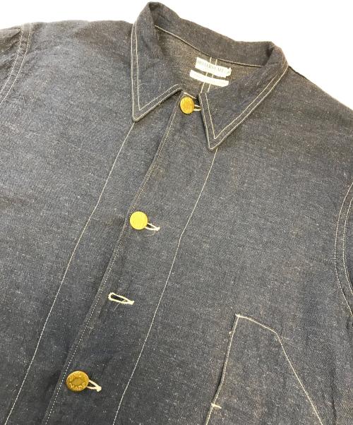 Heller's cafe（ヘラーズカフェ）Heller's cafe (ヘラーズカフェ) カバーオール ネイビー サイズ:40の古着・服飾アイテム