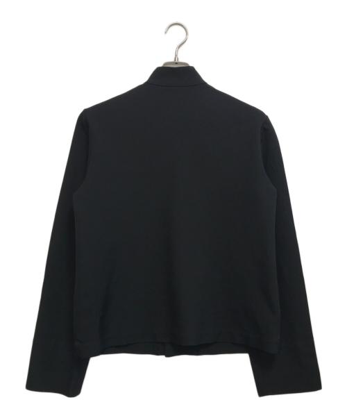 BLACK COMME des GARCONS（ブラックコムデギャルソン）BLACK COMME des GARCONS (ブラックコムデギャルソン) カンフージャケット ブラック サイズ:Mの古着・服飾アイテム