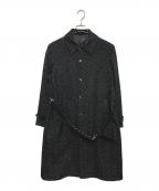 PORTVELポートヴェル）の古着「RFLCT MAC OV CT BLK」｜ブラック
