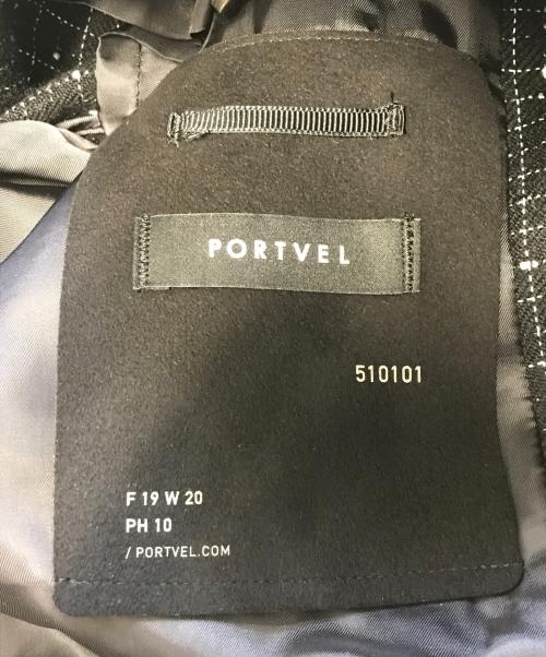 PORTVEL（ポートヴェル）PORTVEL (ポートヴェル) RFLCT MAC OV CT BLK ブラック サイズ:SIZE1の古着・服飾アイテム