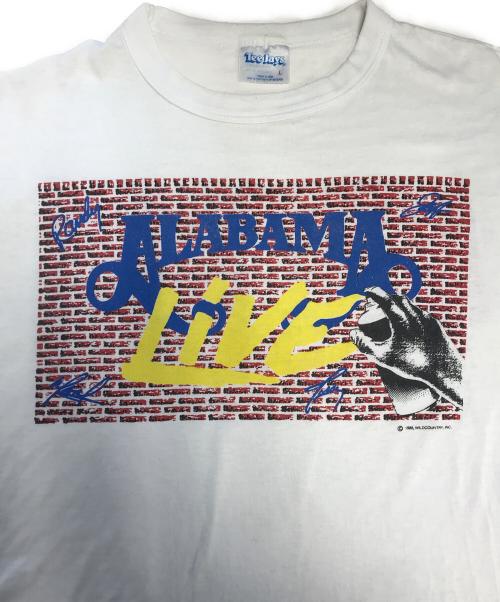 TEE JAYS（ティージェイズ）TEE JAYS (ティージェイズ) Albama (アラバマ) バンドTシャツ ホワイト サイズ:Lの古着・服飾アイテム