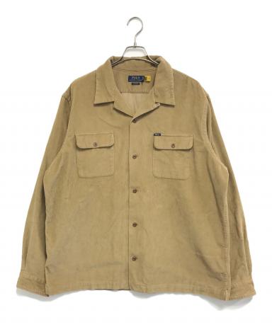 【中古】ポロ ラルフローレン Polo Ralph Lauren コーデュロイ カジュアルジャケット オリーブ【サイズM】【メンズ】 中古・古着通販】POLO RALPH LAUREN (ポロ・ラルフローレン