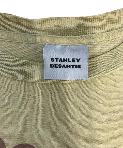 STANLEY DESANTIS（スタンリーデサンティス）STANLEY DESANTIS (スタンリーデサンティス) 90s 企業プリントTシャツ カーキ サイズ:XLの古着・服飾アイテム