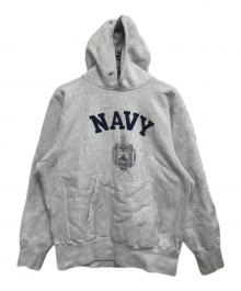 MIDSHIPMEN STORE（ミッドシップマン ストア）の古着「プリントパーカー」｜グレー