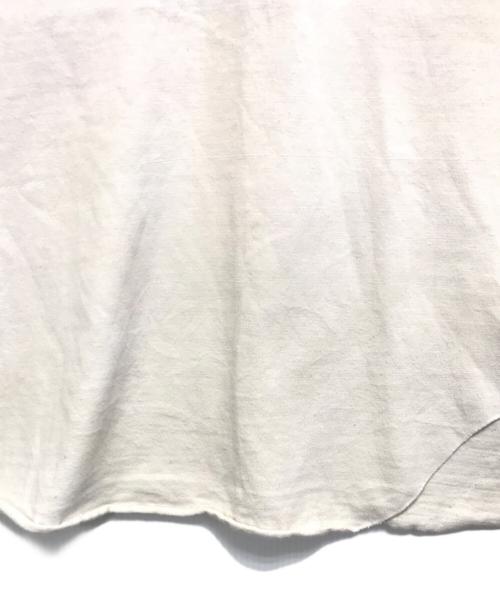 Champion（チャンピオン）Champion (チャンピオン) 染込みプリントカットソー アイボリー サイズ:Ⅼの古着・服飾アイテム