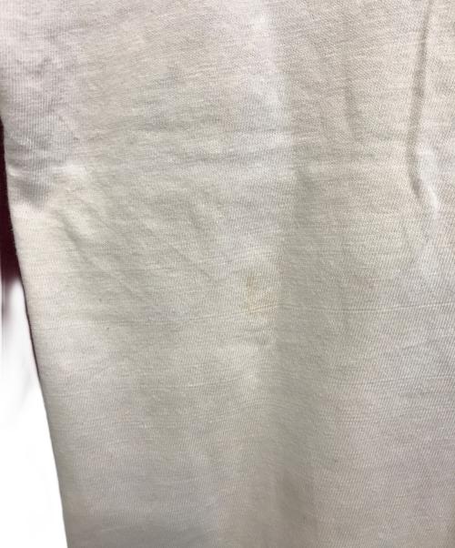 Champion（チャンピオン）Champion (チャンピオン) 染込みプリントカットソー アイボリー サイズ:Ⅼの古着・服飾アイテム