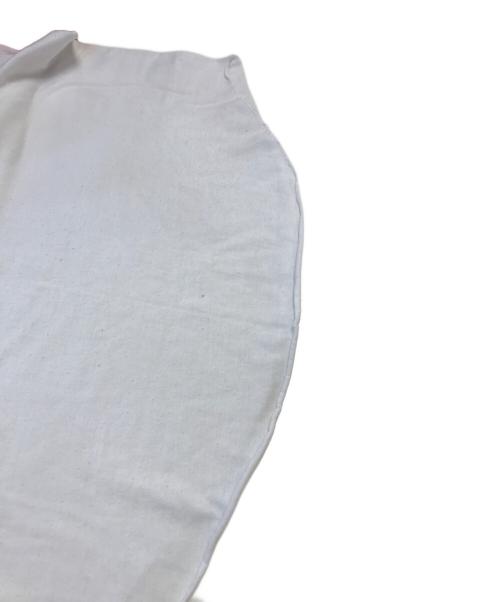 NIKE（ナイキ）NIKE (ナイキ) ヘンリーネックカットソー ホワイト×レッド サイズ:Lの古着・服飾アイテム