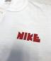中古・古着 NIKE (ナイキ) ヘンリーネックカットソー ホワイト×レッド サイズ:L：18000円