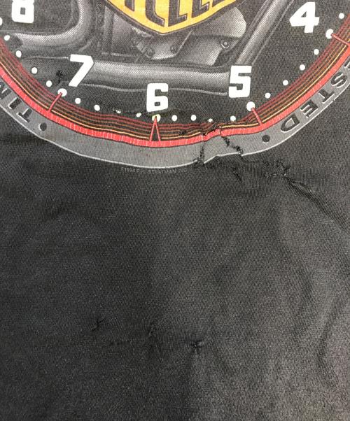 モーターサイクルTシャツ（モーターサイクルTシャツ）モーターサイクルTシャツ (モーターサイクルTシャツ) 90s HARLEY-DAVIDSON(ハーレーダビッドソン) モーターサイクルTシャツ ブラック サイズ:Mの古着・服飾アイテム