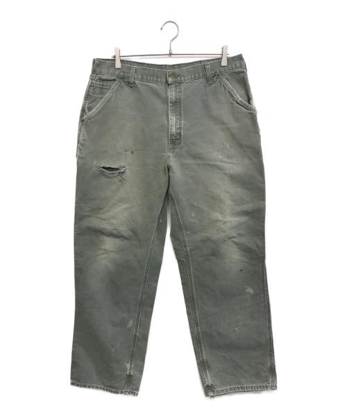 CarHartt（カーハート）CarHartt (カーハート) ダックペインターパンツ モスグリーン サイズ:38×34の古着・服飾アイテム