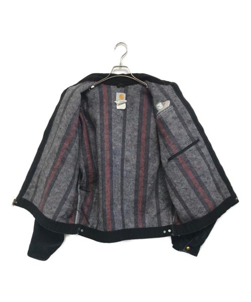 CarHartt（カーハート）CarHartt (カーハート) 企業ロゴ デトロイトジャケット ブラック サイズ:48の古着・服飾アイテム
