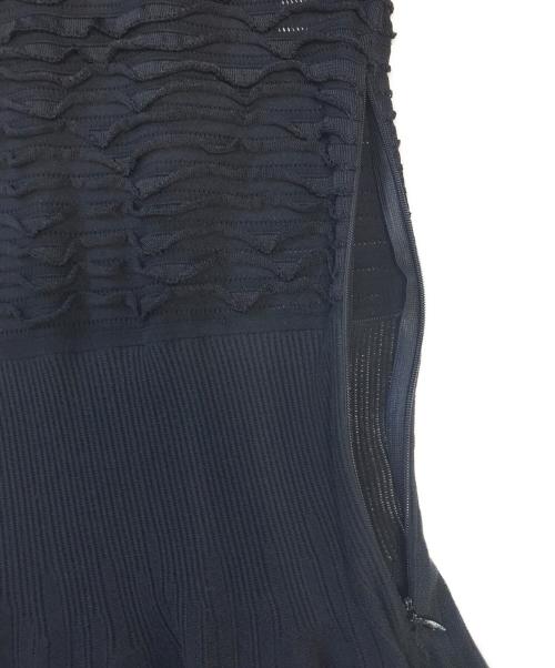 CHANEL（シャネル）CHANEL (シャネル) 切替ノースリーブワンピース ブラック サイズ:34の古着・服飾アイテム