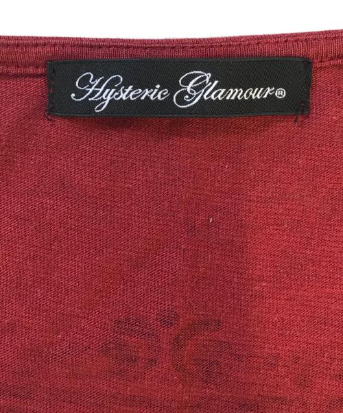 Hysteric Glamour（ヒステリックグラマー）Hysteric Glamour (ヒステリックグラマー) Tシャツ レッド サイズ:FREEの古着・服飾アイテム
