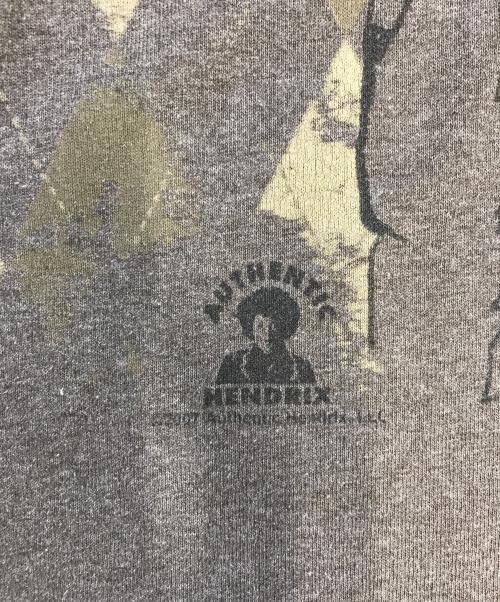 アーティストTシャツ（アーティストTシャツ）アーティストTシャツ (アーティストTシャツ) 00s JIMI HENDRIX(ジミ・ヘンドリックス) アーティストＴシャツ ラベンダー サイズ:XLの古着・服飾アイテム