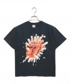 バンドTシャツバンドTシャツ）の古着「00s THE ROLLING STONES(ローリング・ストーンズ) バンドTシャツ」｜ブラック