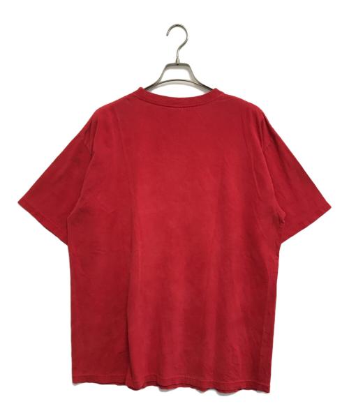 give me face（ギブ・ミー・フェイス）give me face (ギブ・ミー・フェイス) 00s プリントTシャツ レッド サイズ:XLの古着・服飾アイテム