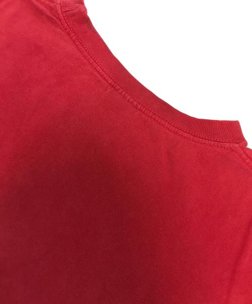 give me face（ギブ・ミー・フェイス）give me face (ギブ・ミー・フェイス) 00s プリントTシャツ レッド サイズ:XLの古着・服飾アイテム