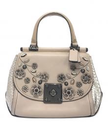 COACH（コーチ）の古着「ハンドバッグ」｜ベージュ