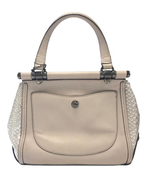 COACH（コーチ）COACH (コーチ) ハンドバッグ ベージュ サイズ:表記なしの古着・服飾アイテム