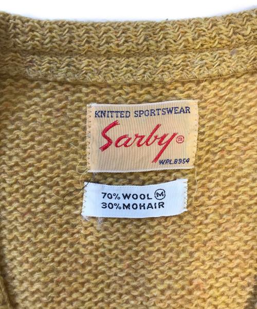 Sarby（サービー）Sarby (サービー) モヘアカーディガン マスタード サイズ:Mの古着・服飾アイテム